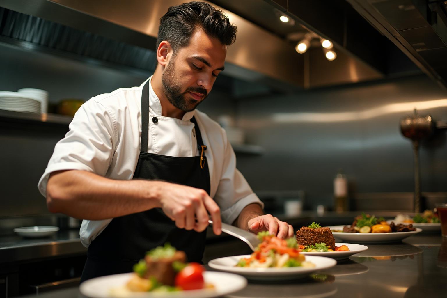 Hispanic family managing their small business